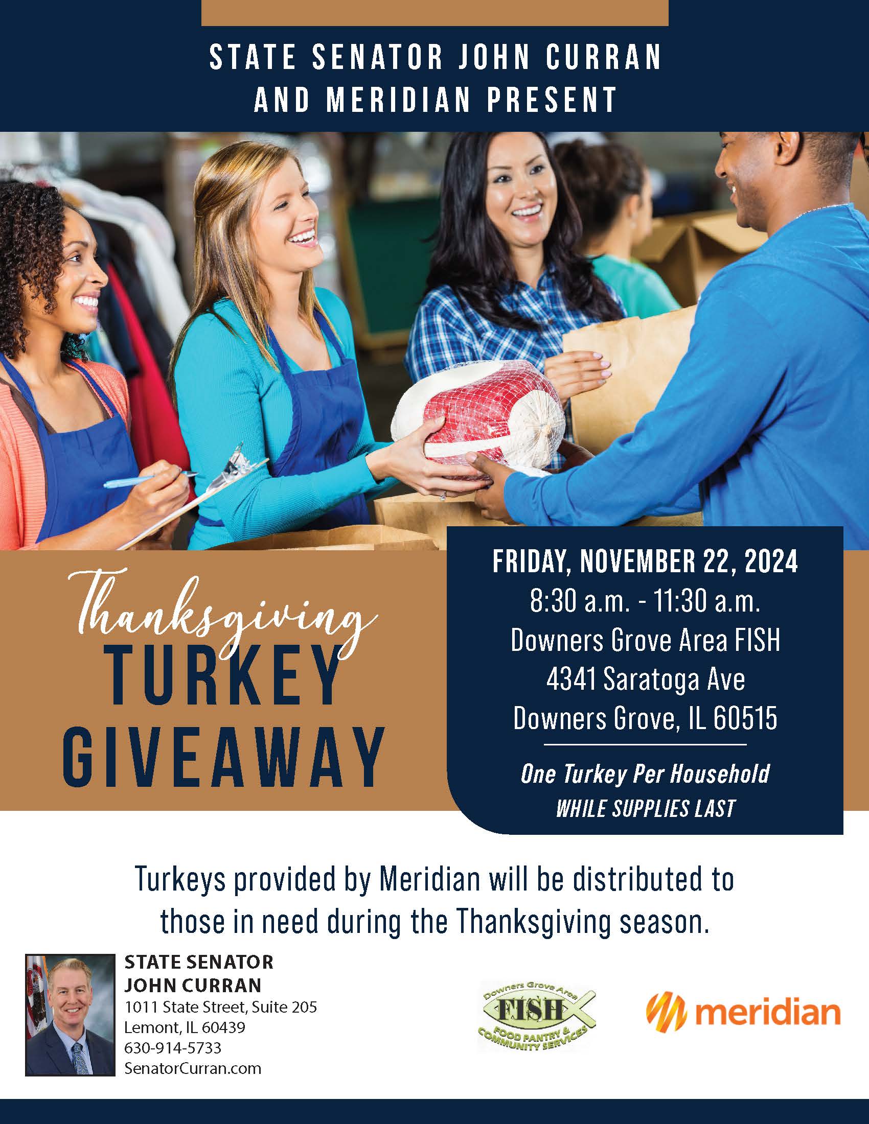 Thanksgiving Turkey Giveaway