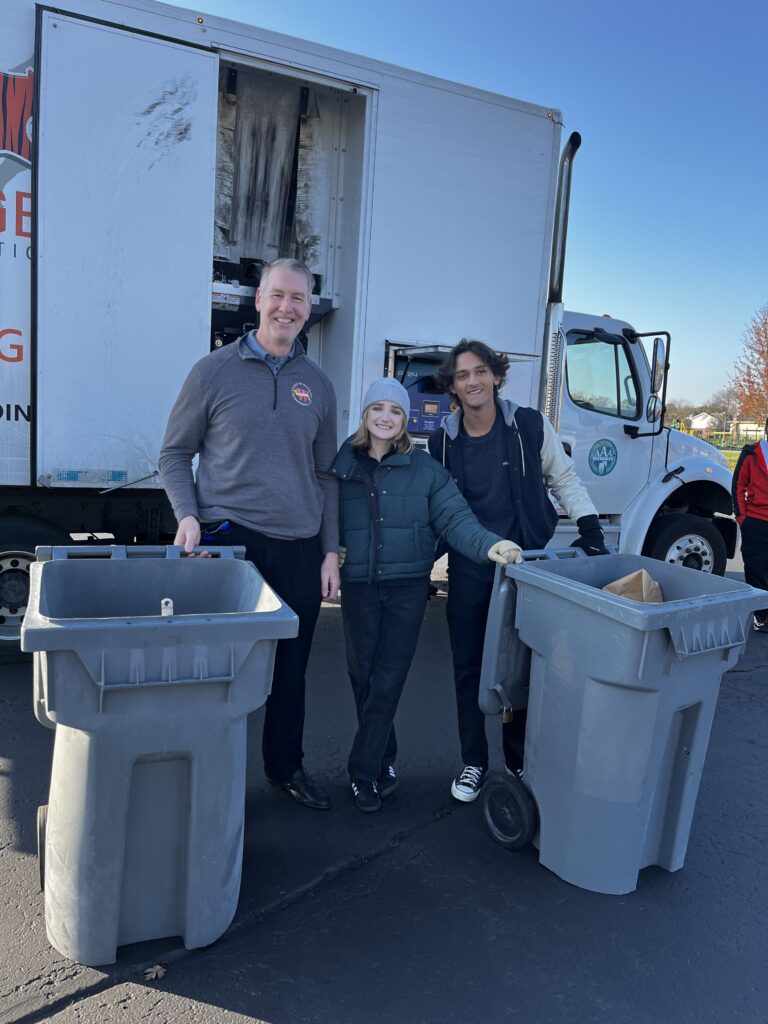 Senator Curran at Recycle Event