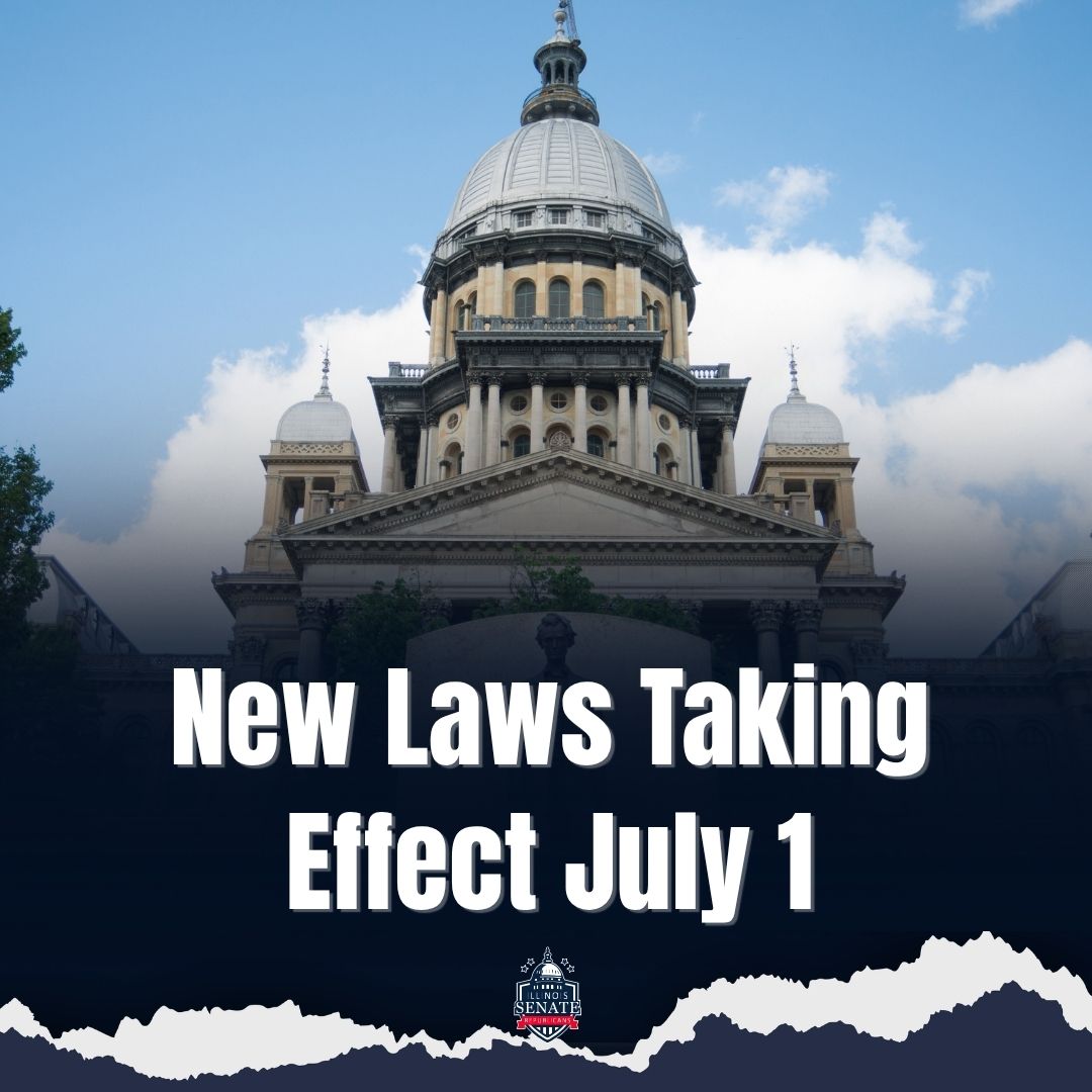 New Laws Taking Effect July 1